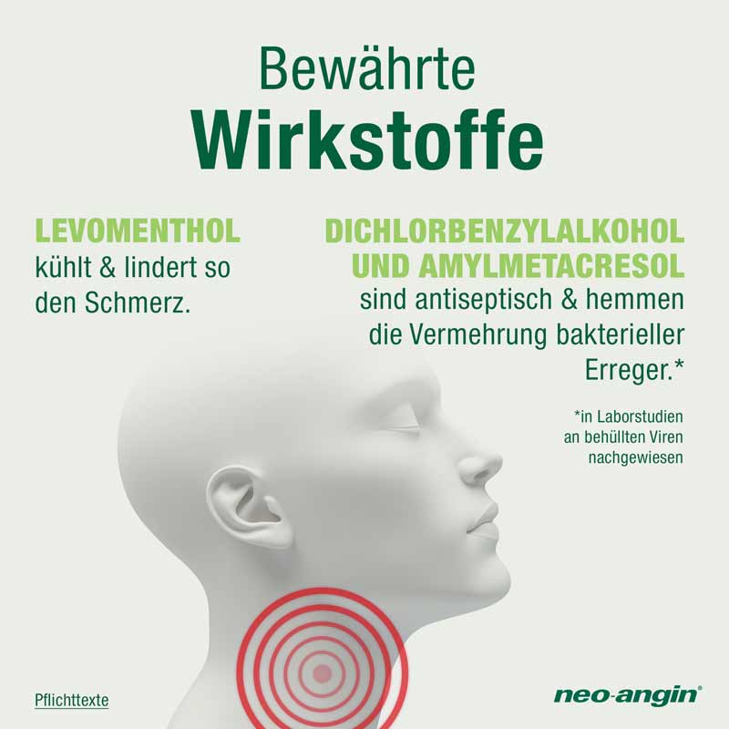 neo-angin HALSTABLETTEN 24 St Lutschtabletten