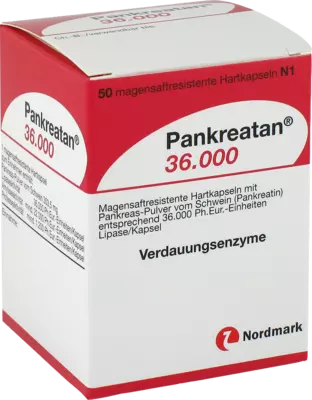 Pankreatan 36000 50 St Magensaftresistente Hartkapseln