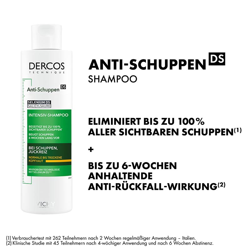 VICHY DERCOS Anti-Schuppen Shampoo trockene Kopfhaut NF 390 ml Shampoo