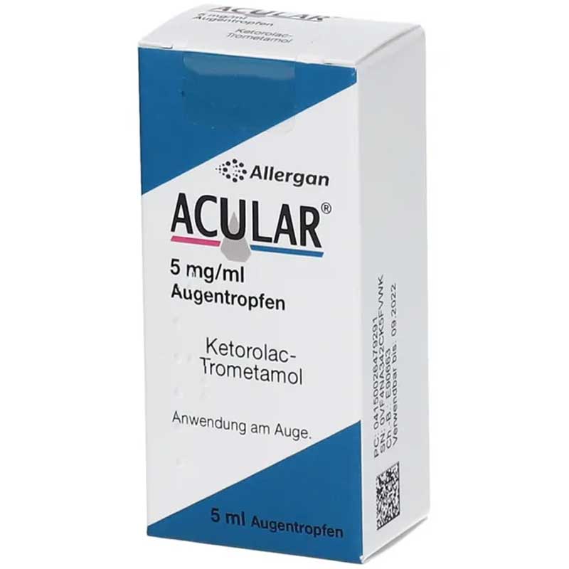 ACULAR 5 mg/ml Augentropfen 5 ml Augentropfen