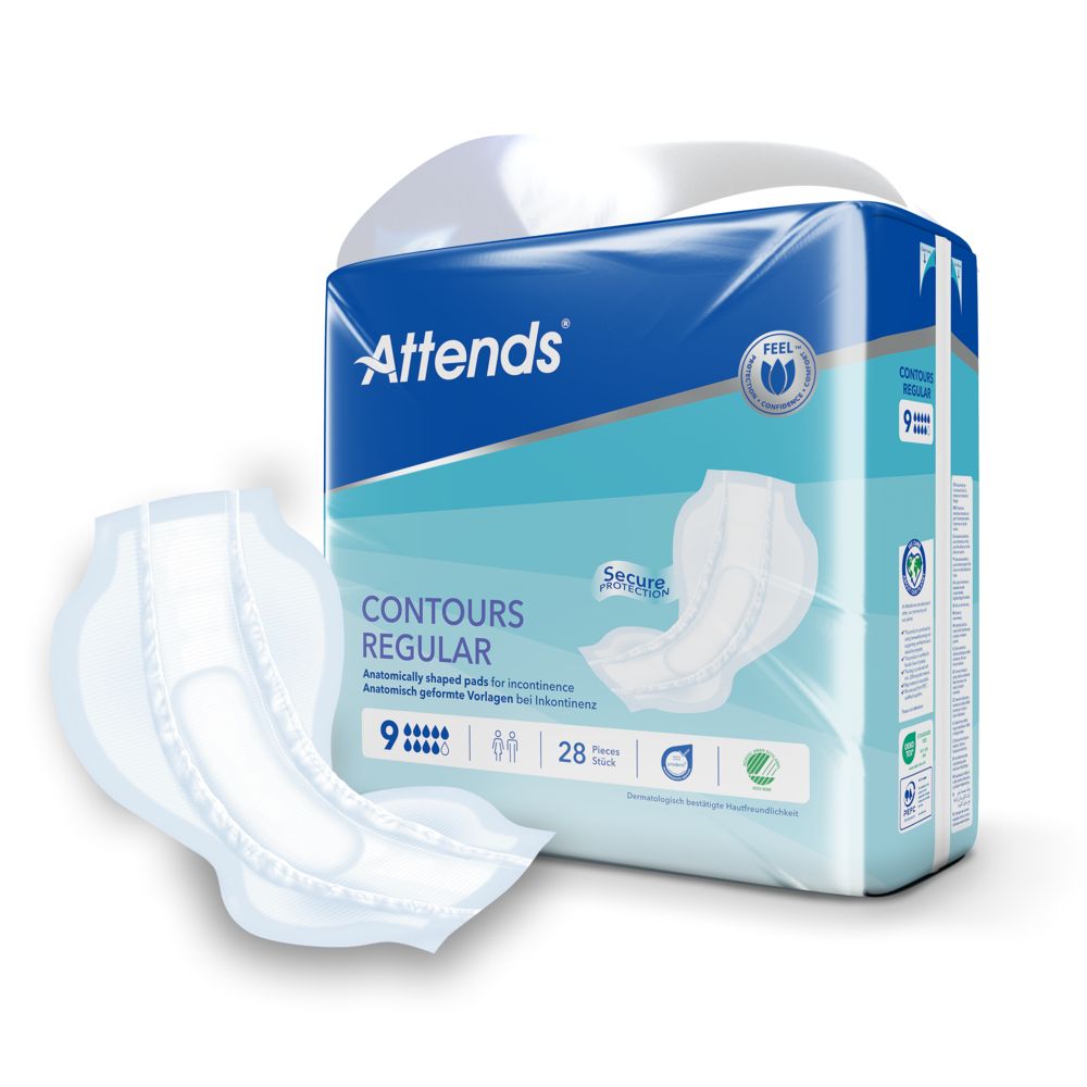 ATTENDS Contours Regular 9 Vorlagen 28 St