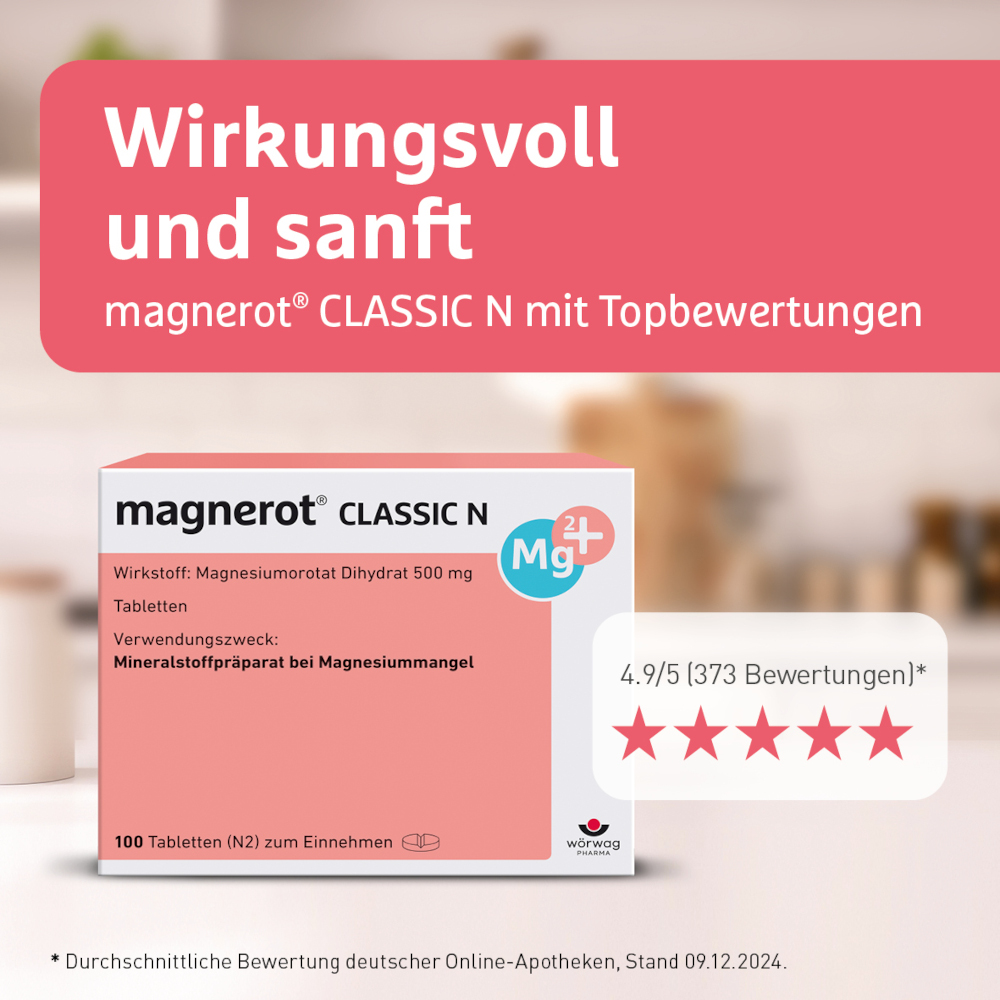 magnerot CLASSIC N 20 St Tabletten