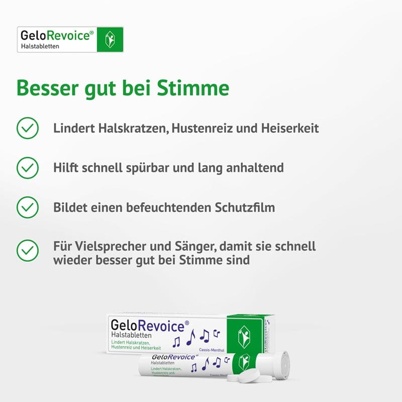 GeloRevoice Cassis-Menthol 5er Set 5X20 St Lutschtabletten