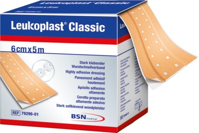 LEUKOPLAST Classic Pflaster 6 cmx5 m Rolle 1 St Pflaster