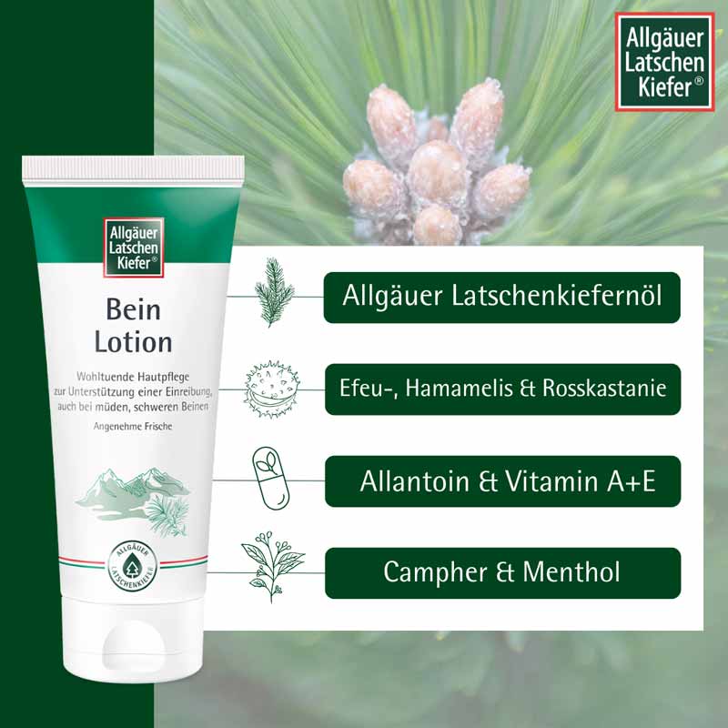 Allgäuer Latschen Kiefer Bein Lotion 100 ml Lotion