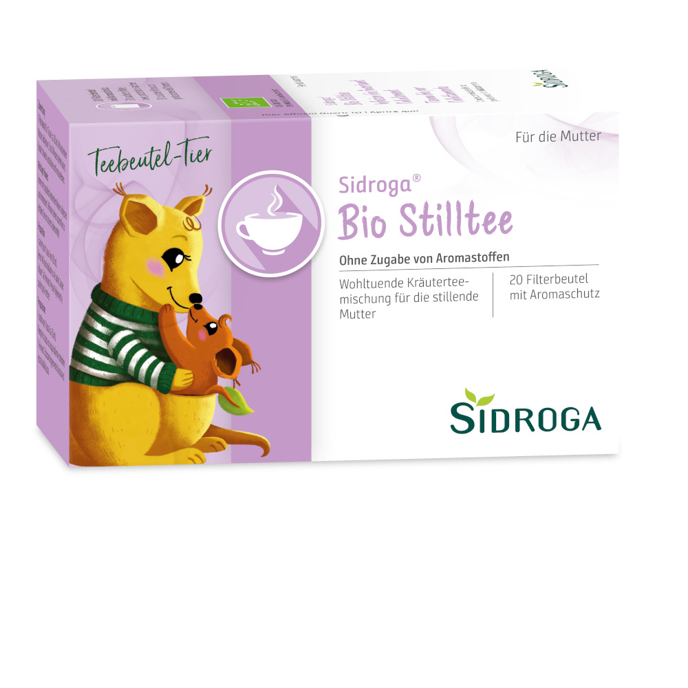 SIDROGA Bio Stilltee Filterbeutel 20X1.5 g Tee