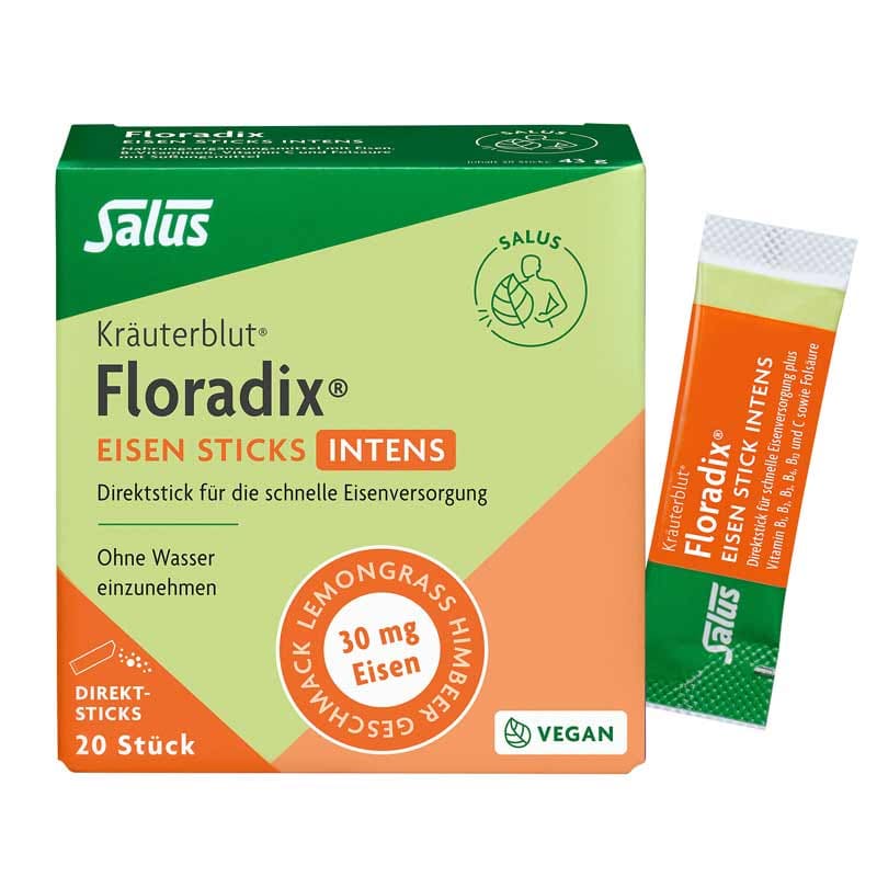 Floradix EISEN STICKS INTENS 20 St Pulver