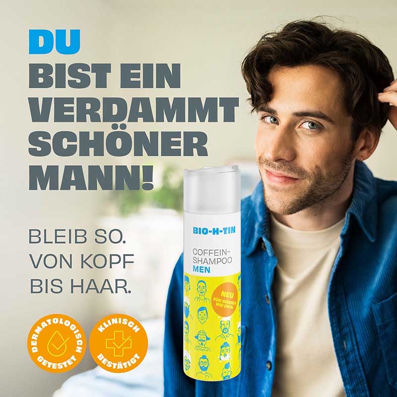 BIO-H-TIN COFFEIN-SHAMPOO MEN 200 ml Shampoo