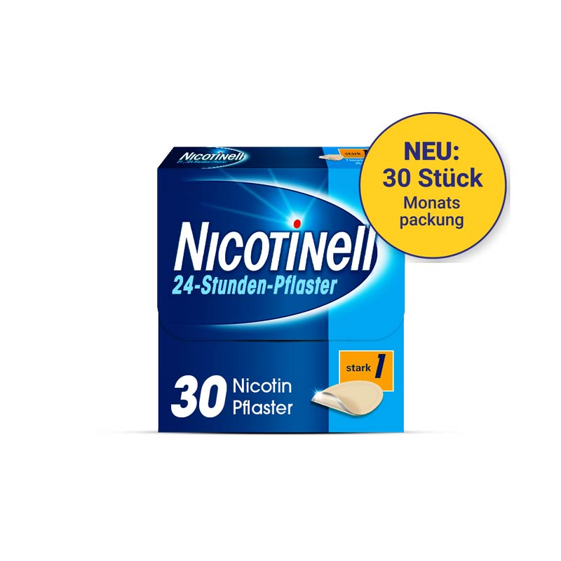 NICOTINELL 21 mg/24-Stunden-Pflaster stark 30 St Pflaster transdermal
