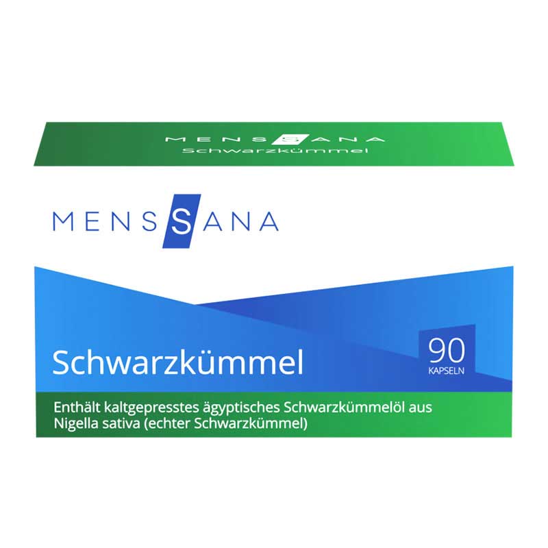 SCHWARZKÜMMEL MENSSANA Kapseln 90 St Kapseln