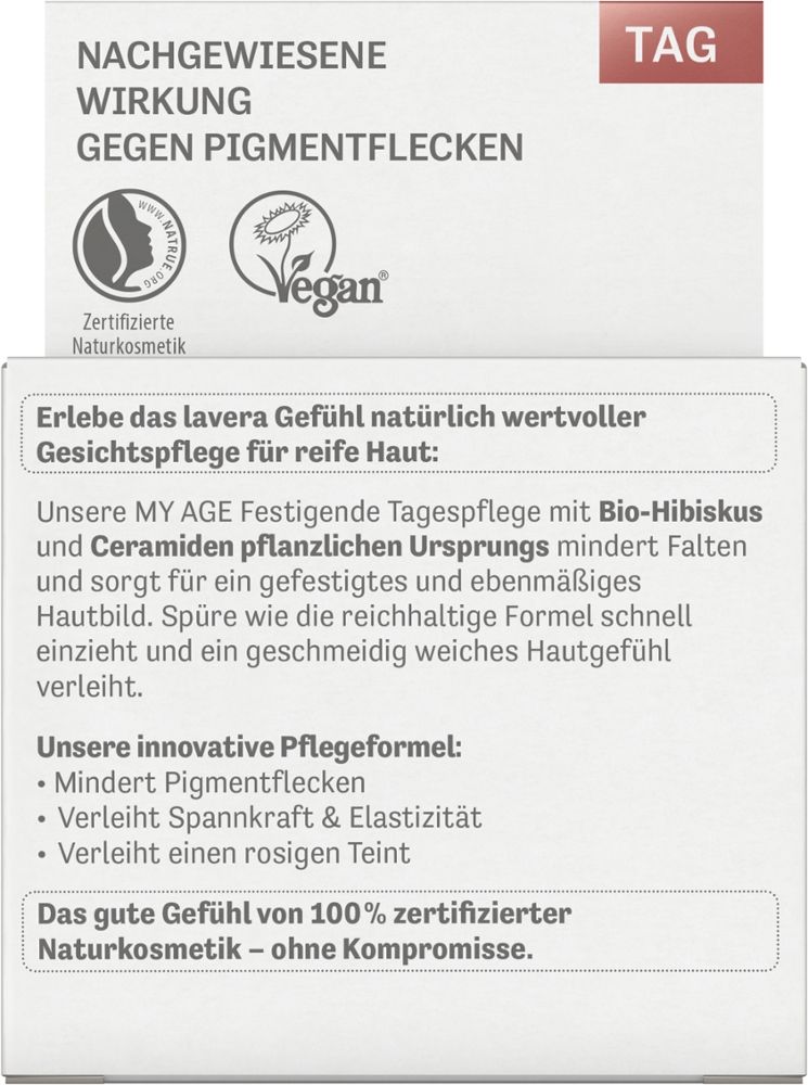 lavera MY AGE FESTIGENDE TAGESPFLEGE 50 ml Tagescreme