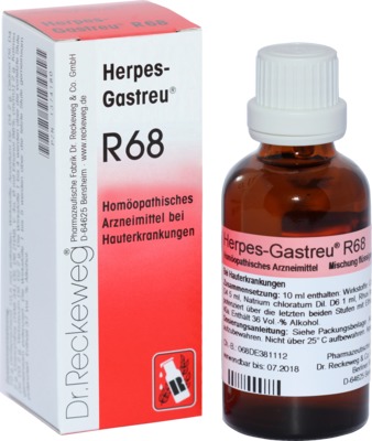HERPES GASTREU R 68 Tropfen zum Einnehmen 22 ml Tropfen zum Einnehmen