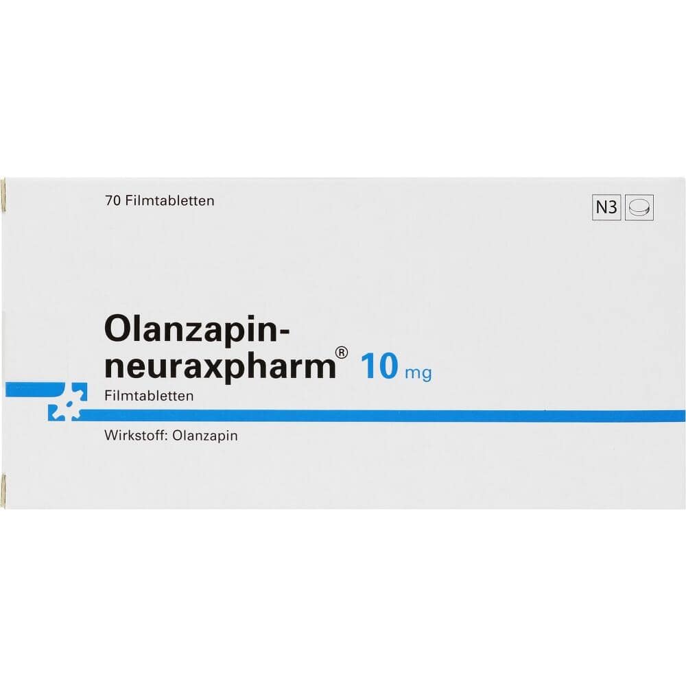 Olanzapin-neuraxpharm 10mg 70 St Filmtabletten
