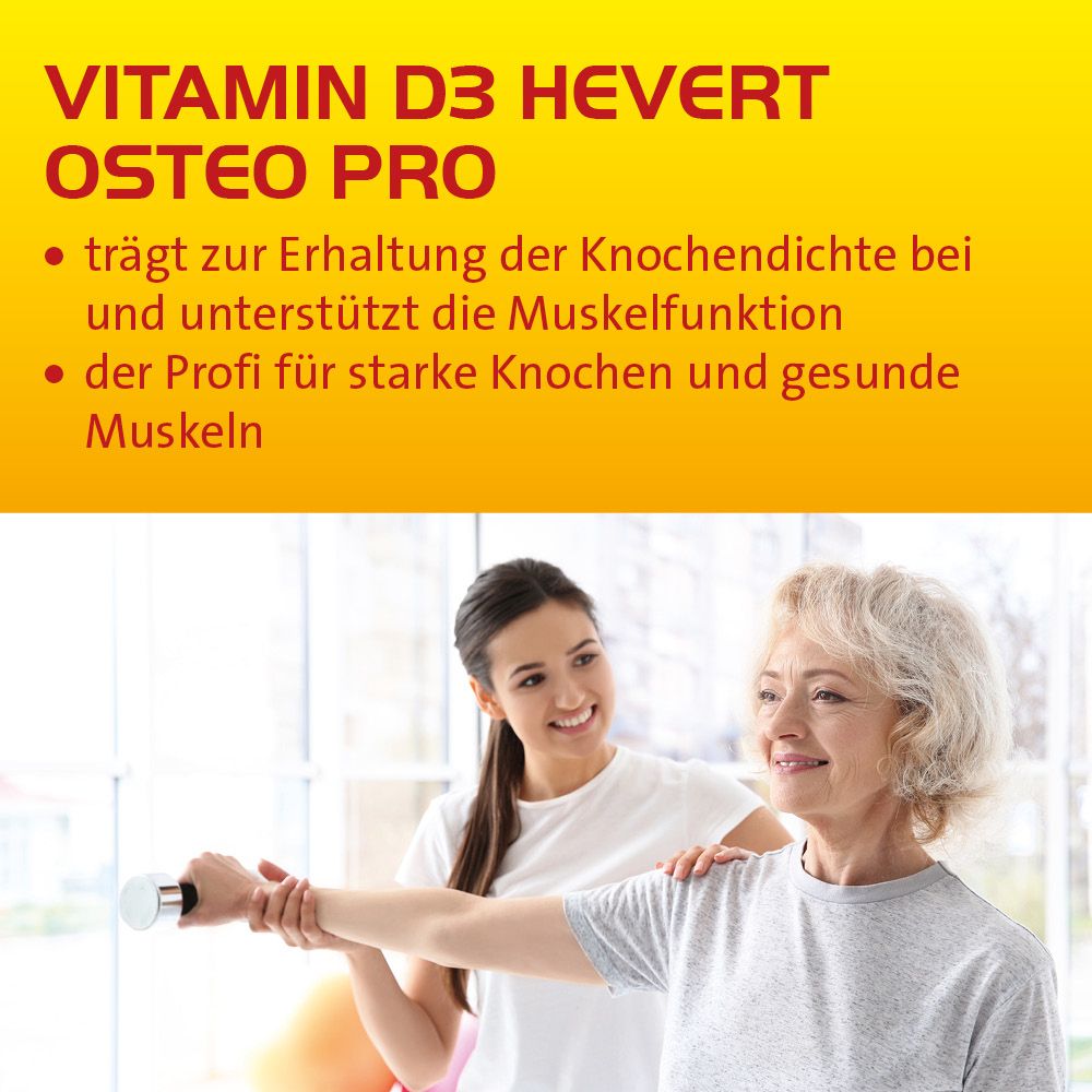 VITAMIN D3 HEVERT OSTEO PRO 120 St Filmtabletten