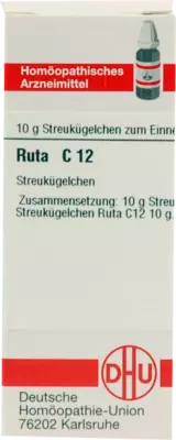 RUTA C 12 Globuli 10 g Globuli