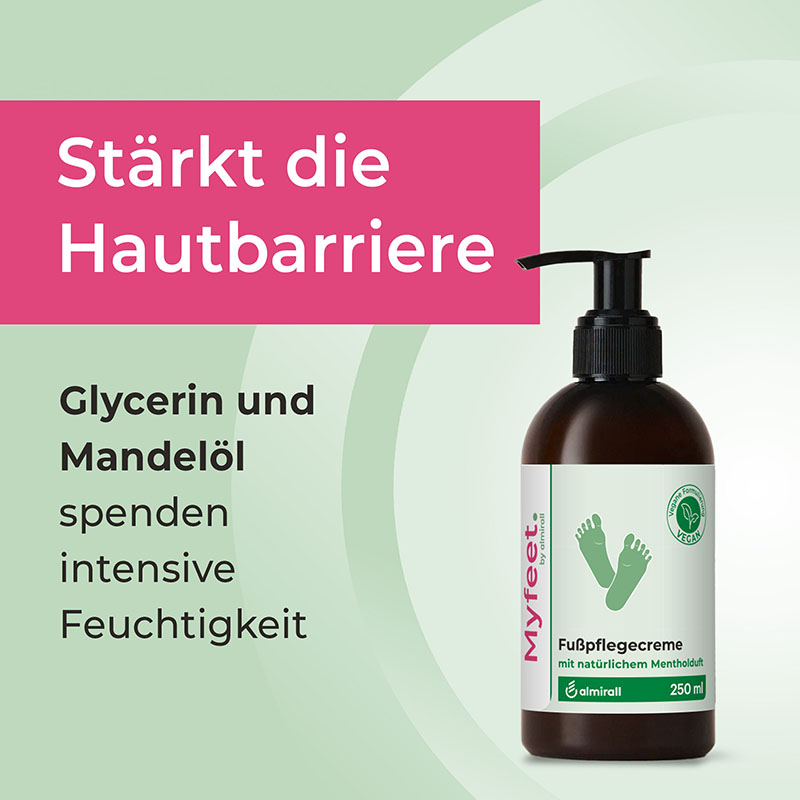 Myfeet Fußpflegecreme - repariert trockene Haut & rissige Fersen