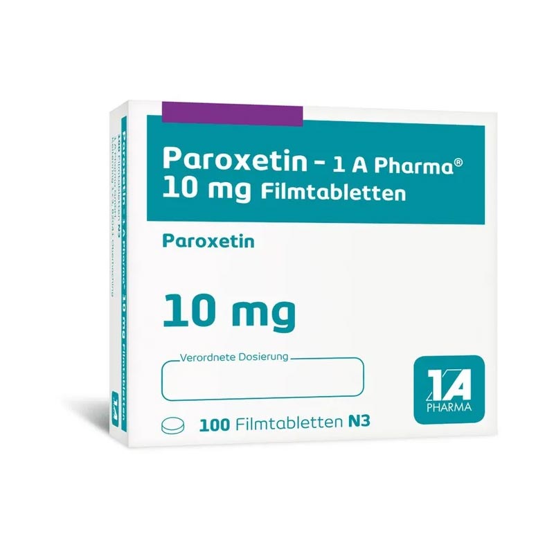 Paroxetin-1 A Pharma 10mg 100 St Filmtabletten