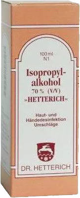 ISOPROPYLALKOHOL 70% V/V Hetterich 200 ml Lösung