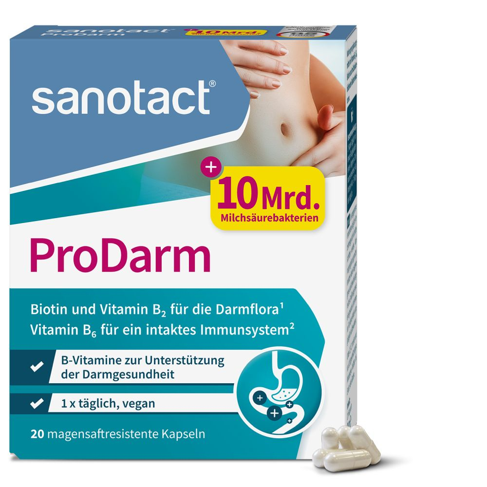 sanotact ProDarm 20 St Magensaftresistente Hartkapseln