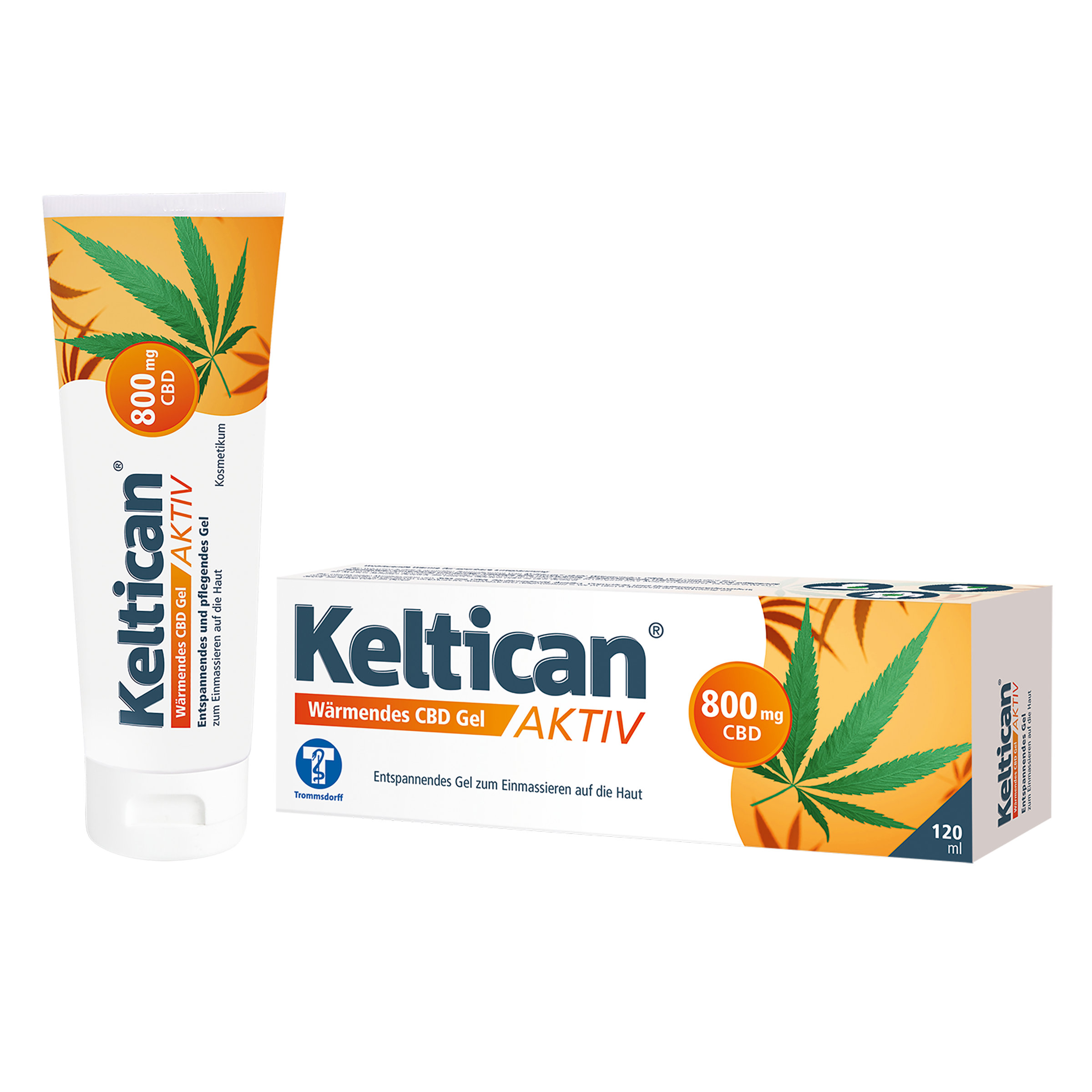 Keltican aktiv Wärmendes CBD Gel 120 ml Gel