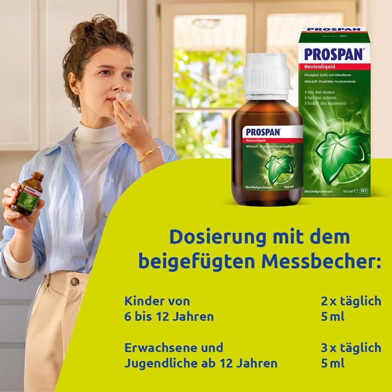 PROSPAN Hustenliquid für Erwachsene 105 ml Flüssigkeit zum Einnehmen