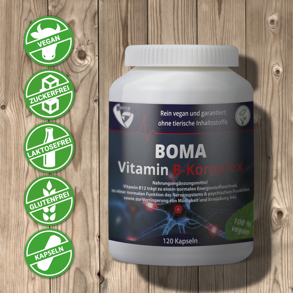 VITAMIN B Komplex Kapseln 120 St Kapseln