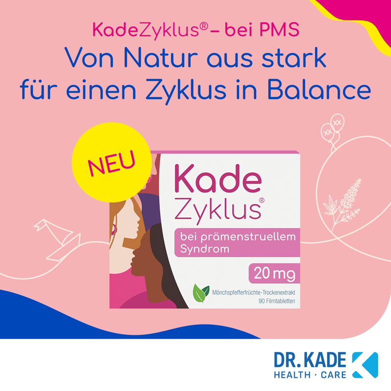 Kade Zyklus bei prämenstruellem Syndrom 20 mg 90 St Filmtabletten