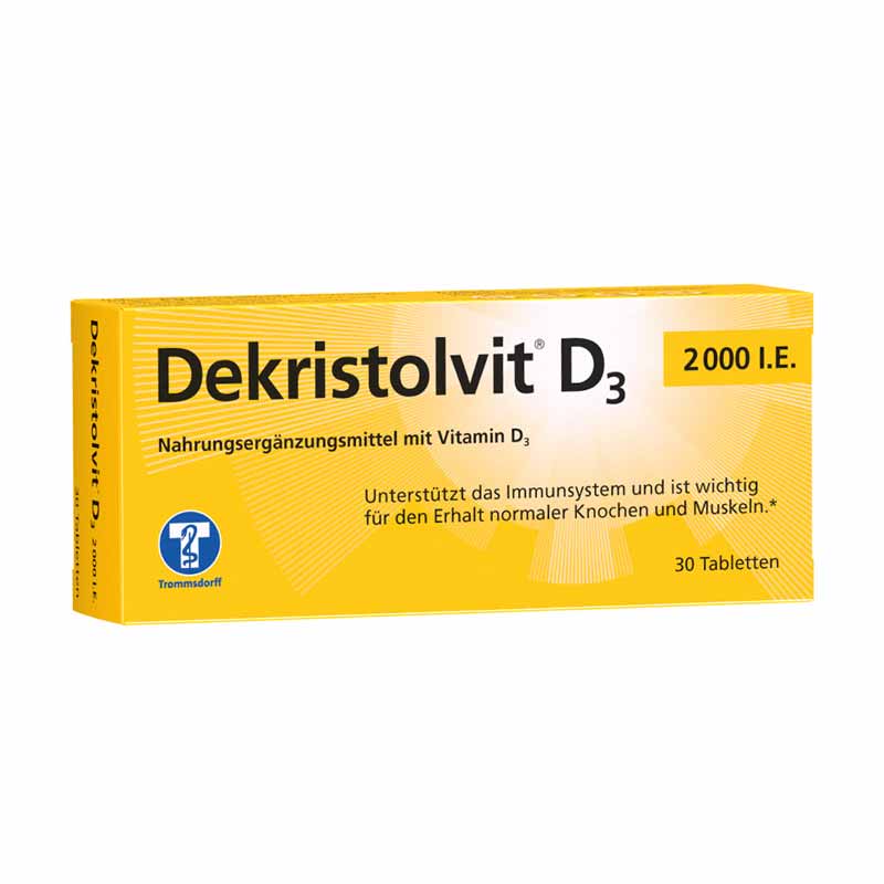 Dekristolvit D3 2000 I.E.  30 St Tabletten