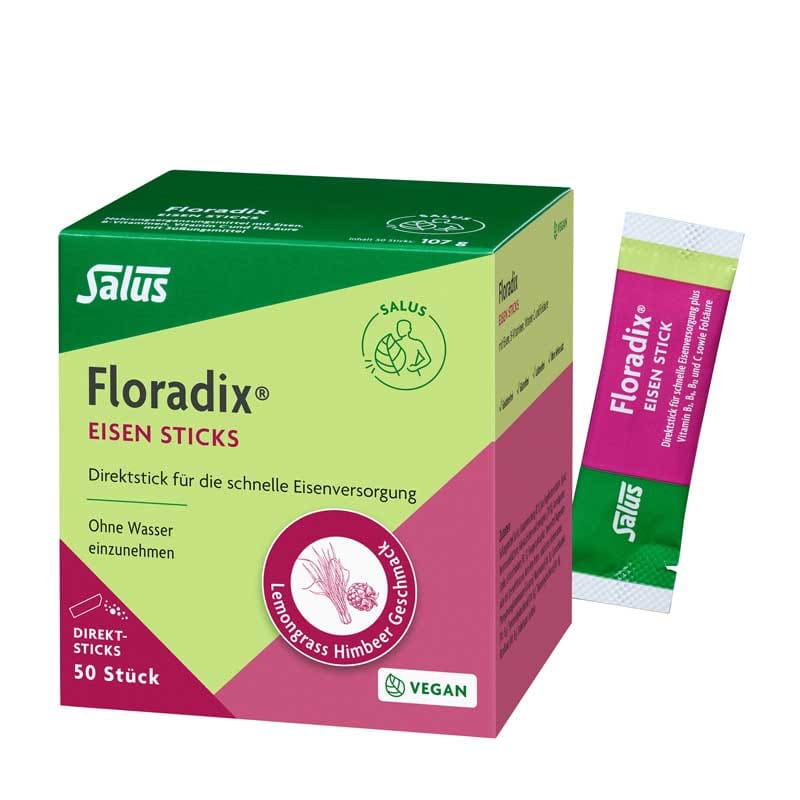 Salus Floradix EISEN STICKS  50 St Pulver