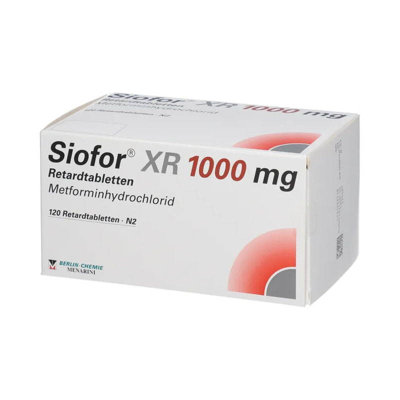 Siofor XR 1000 mg 120 St Retard-Tabletten