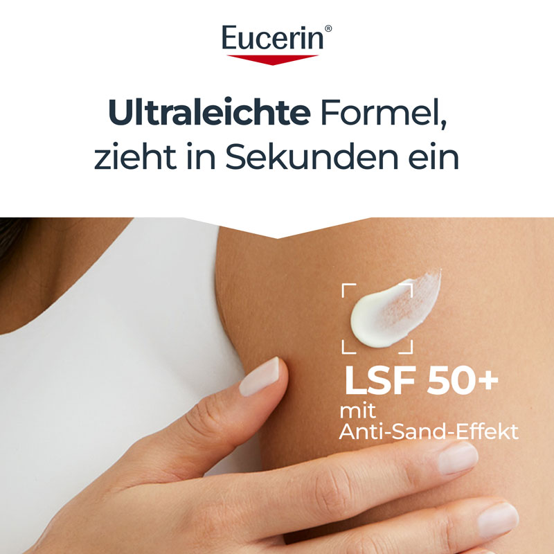 Eucerin SUN OIL CONTROL DRY TOUCH BODY SUN GEL-CREME ULTRALEICHT LSF 50+  200 ml Creme