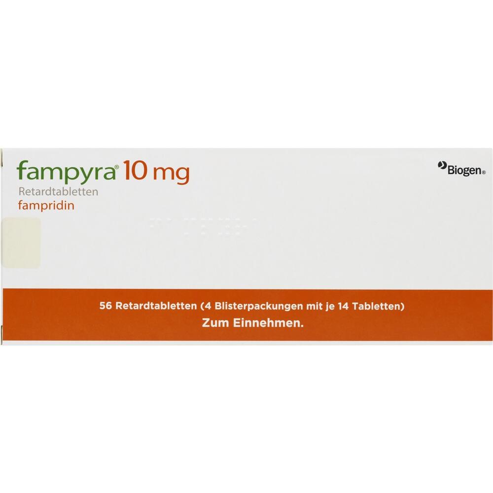 FAMPYRA 10 mg 4 Wochen Retardtabletten 4X14 St Retard-Tabletten