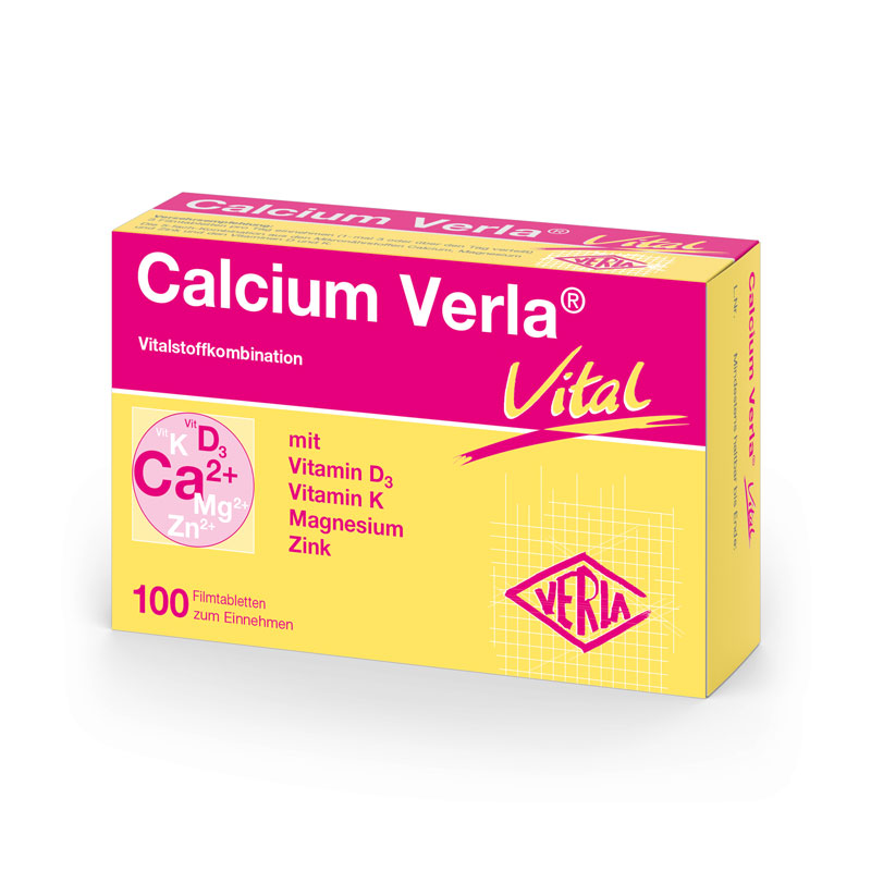CALCIUM VERLA Vital Filmtabletten 100 St Filmtabletten
