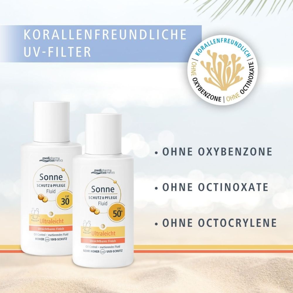 SONNE Schutz & Pflege Fluid Ultraleicht LSF 30 50 ml Lotion