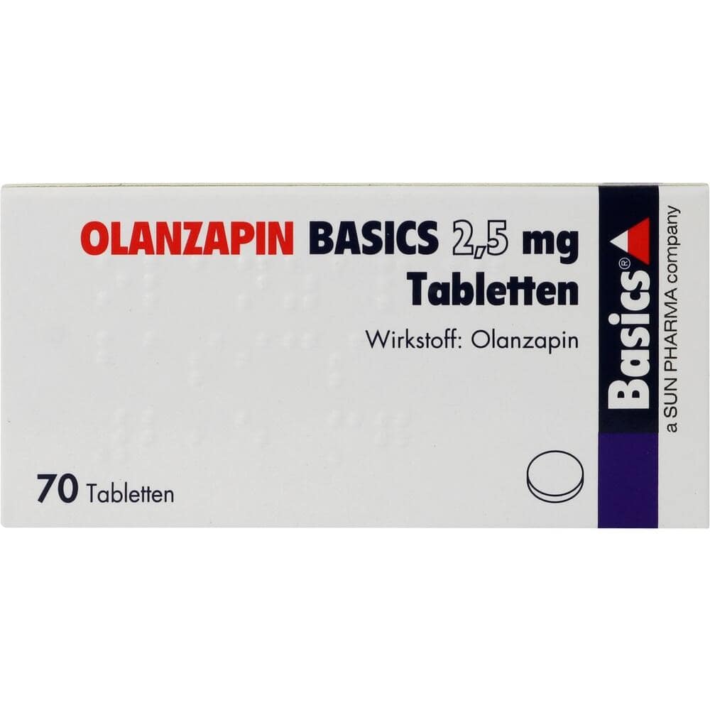 OLANZAPIN BASICS 2,5mg 70 St Tabletten