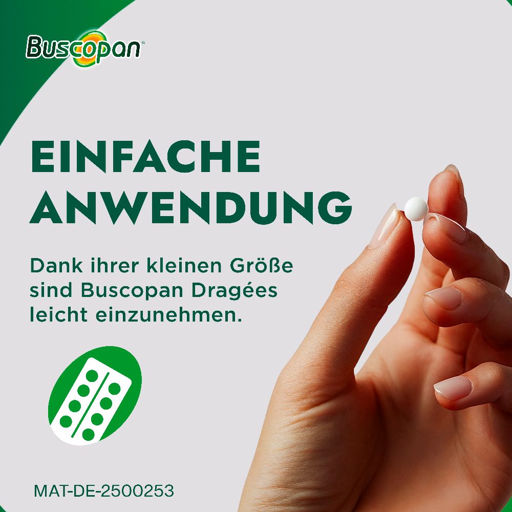 Buscopan Dragees 10mg 100 St Überzogene Tabletten