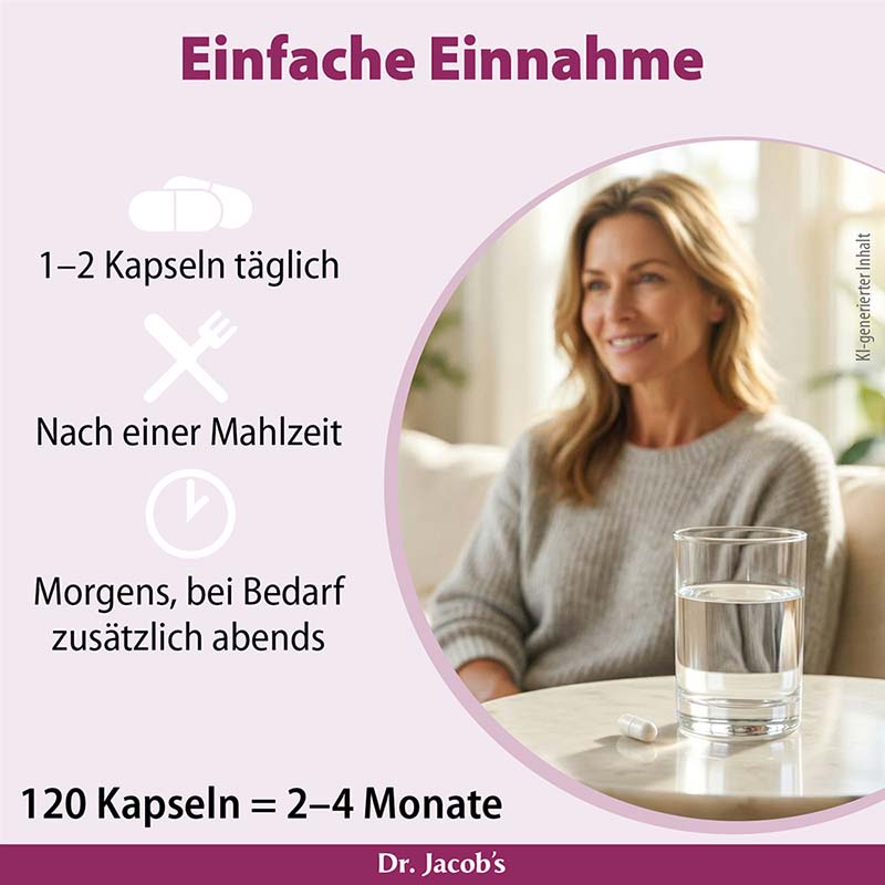 Dr. Jacobs Vitamin B KOMPLEX 120 St Kapseln