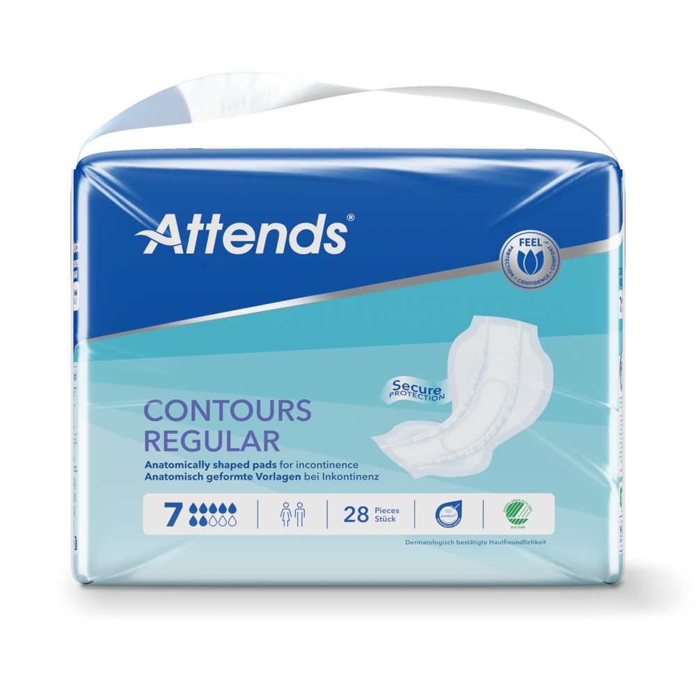 ATTENDS Contours Regular 7 Vorlagen 4X28 St