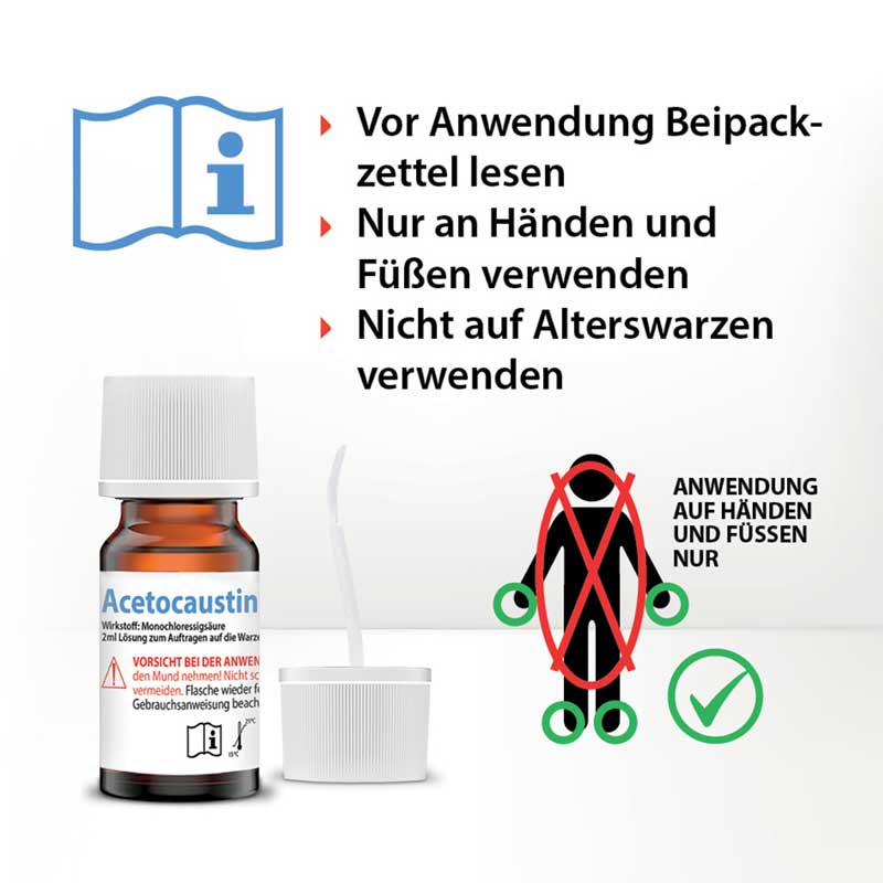 Acetocaustin Warzenmittel  2 ml Lösung