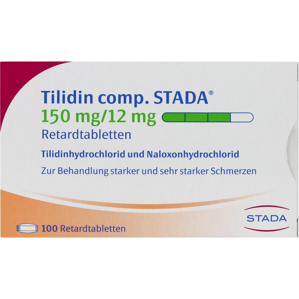 Tilidin comp. STADA 150mg/12mg 100 St Retard-Tabletten