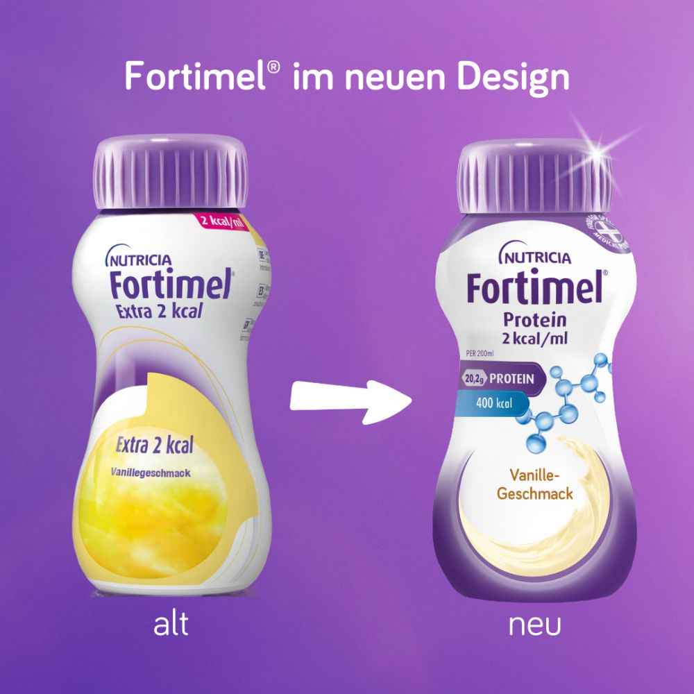 Fortimel Protein 2 kcal/ml Vanille-Geschmack 32X200 ml Flüssigkeit