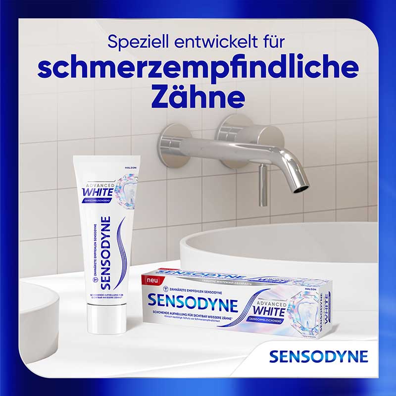 SENSODYNE ADVANCED WHITE 75 ml Zahnpasta