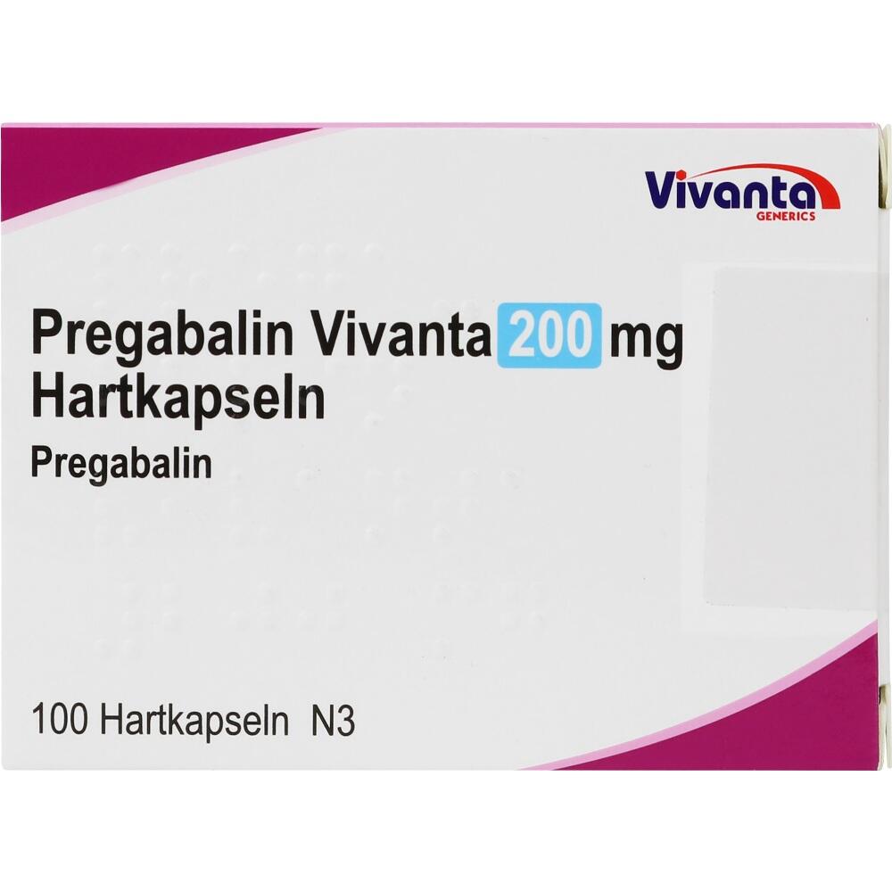 Pregabalin Vivanta 200 mg 100 St Hartkapseln