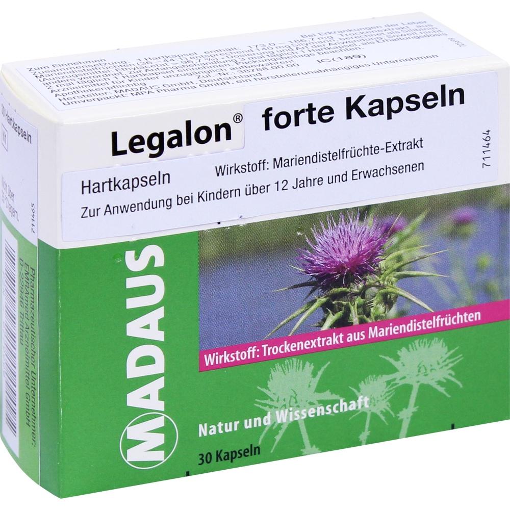 Legalon forte 30 St Kapseln