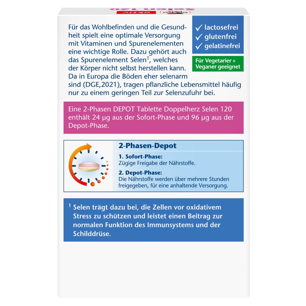 Doppelherz aktiv Selen 120 45 St Tabletten