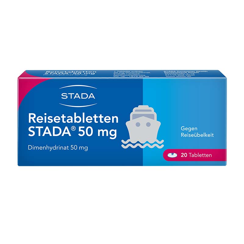 Reisetabletten STADA 50 mg 20 St Tabletten