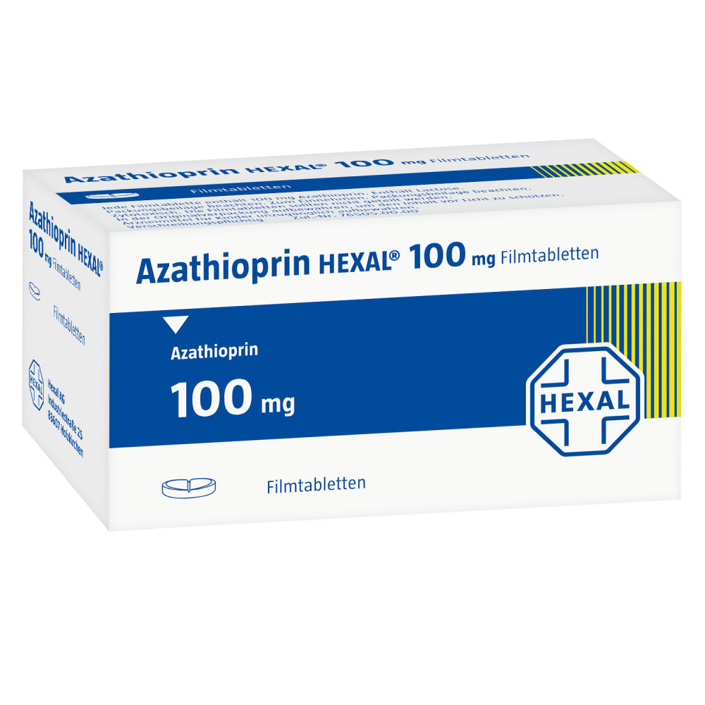 AZATHIOPRIN HEXAL 100 mg Filmtabletten 100 St Filmtabletten