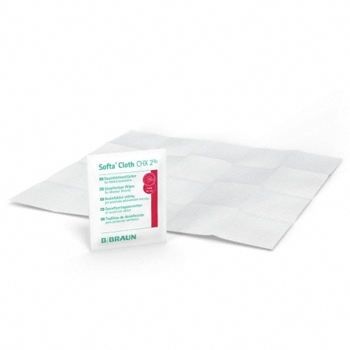 SOFTA CLOTH CHX 2% Desinfektionstücher 1 St Tücher