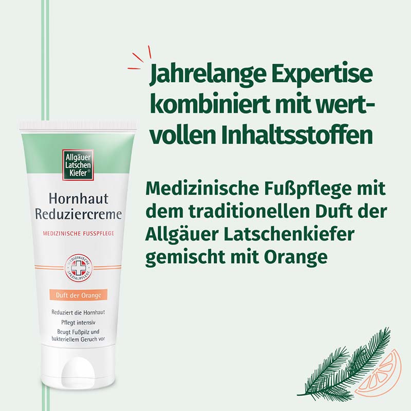Hornhaut Reduziercreme Duft der Orange 200 ml Creme