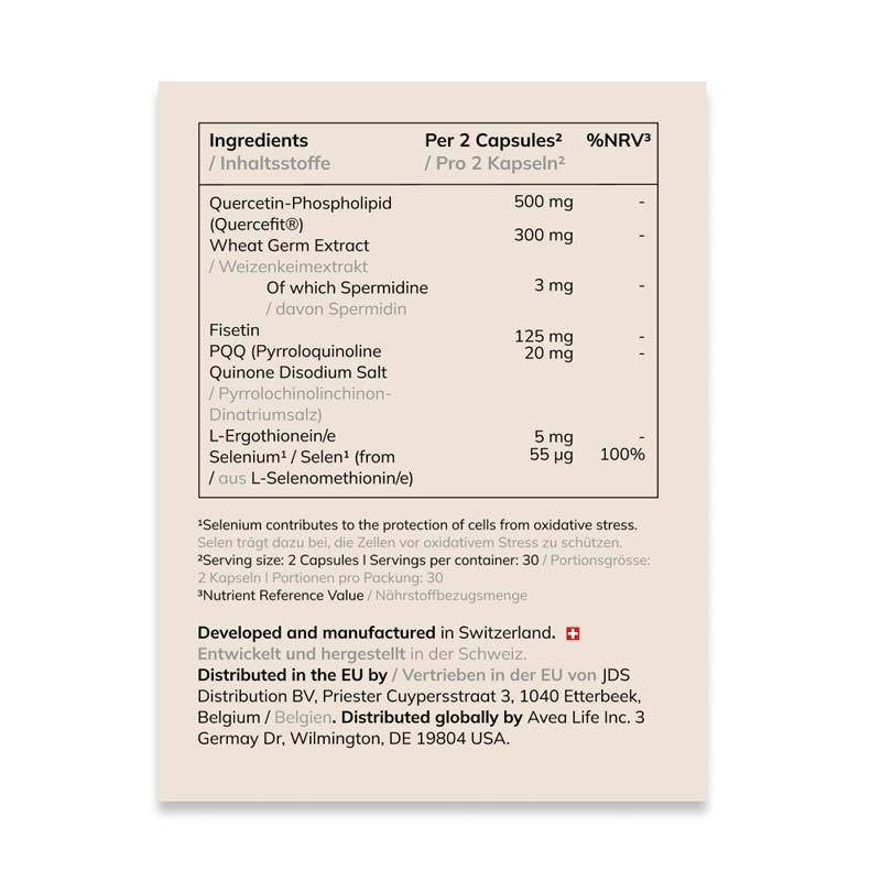 AVEA CELL PRIMER 60X0.72 g Kapseln